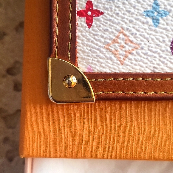LOUIS VUITTON Limited Edition Monogram Multicolor pochette Cles/pouch - Picture 9 of 10